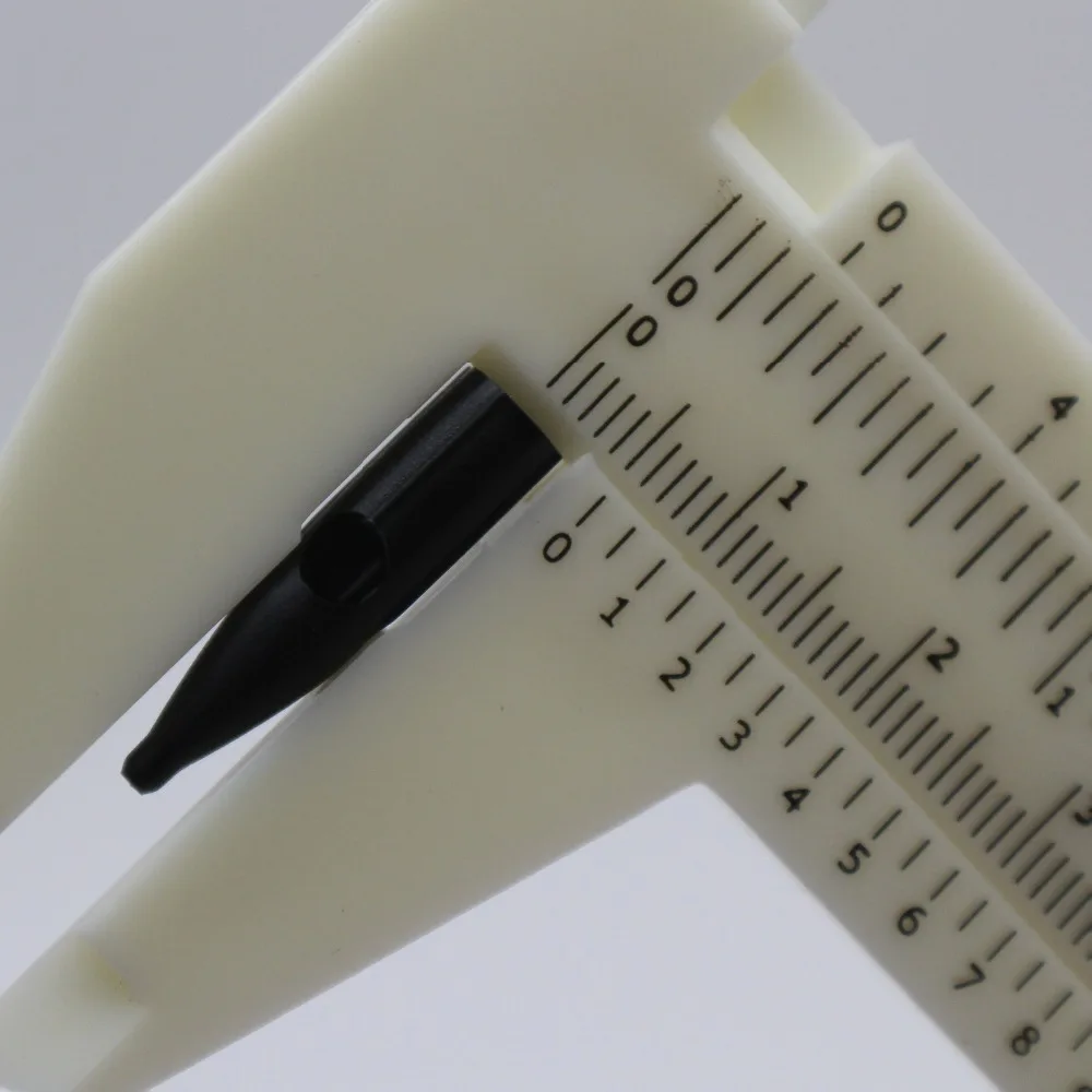 100Pcs 3 PRONG ROUND NEEDLE Caps Permanent Makeup Tattoo Needle Tips For Drangon/Mosaic/Merlin Machine Eyebrow Lip