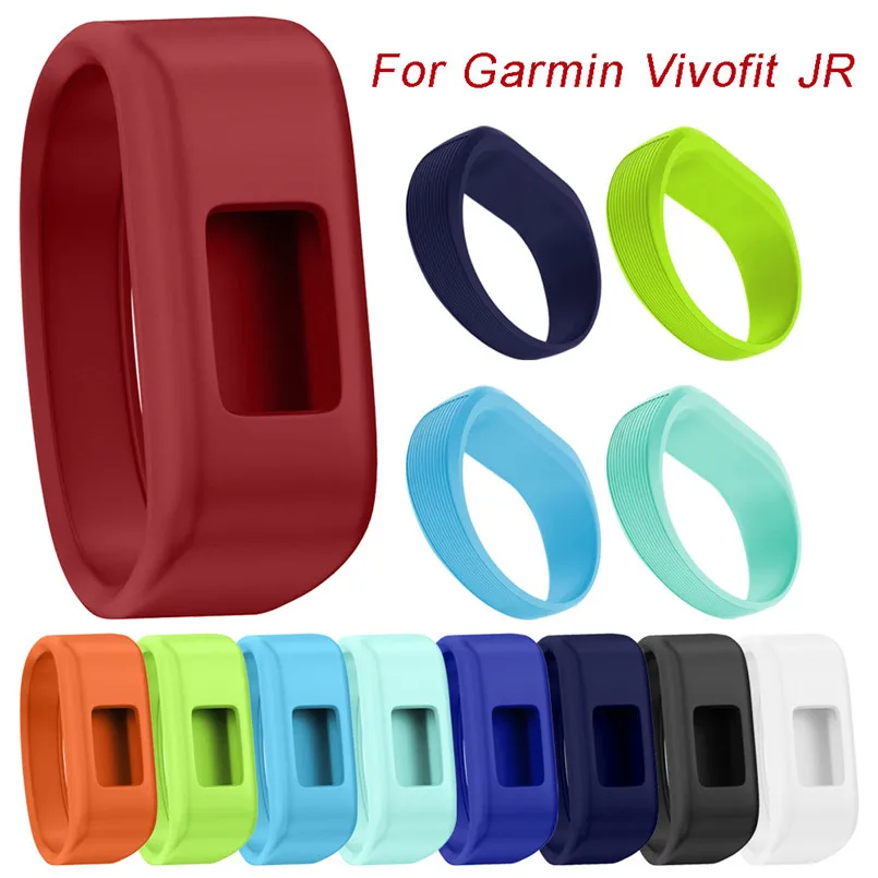 Спортивный мягкий силиконовый Wirstband сменный ремешок для Garmin Vivofit Jr Watch 170 мм 3B17