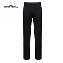 Seven7 плюс размер мужские платья Брюки новые мужские модные деловые повседневные Прямые брюки Pantalon Hombre 116S88350
