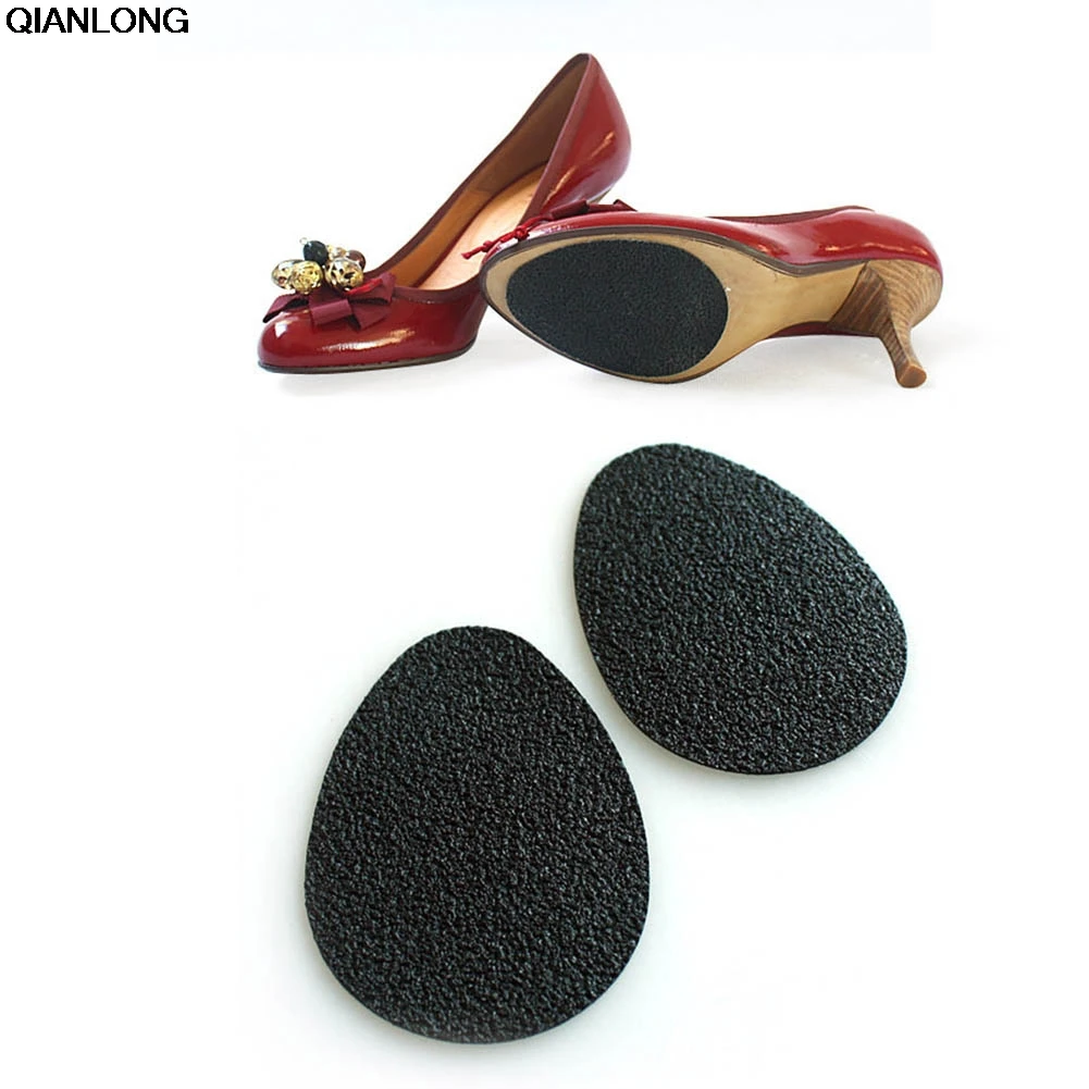 New ! Anti Slip Self Adhesive Shoes Mat High Heel Sole Protector Rubber