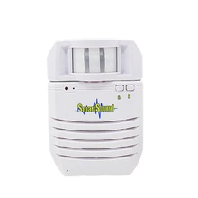 Беспроводной датчик движения инфракрасный детектор голосовой сигнализации усилитель звука динамик литиевая батарея питание поддержка воспроизведения sd-карты