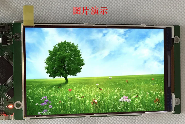 

IPS 4.3 inch 16.7M SPI+RGB HD TFT LCD Capacitive Touch Screen with Adapter Board NT35510 IC 480*800 Parallel Interface