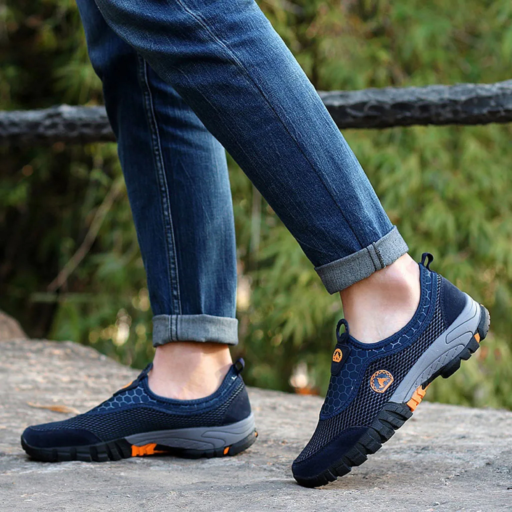 Мужские кроссовки Летние SAGACE Zapatillas Deportivas Hombre дышащая повседневная обувь с мягкой