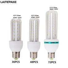 36/48/72 Вт СИД кукурузная лампа для роста растений полный спектр E27 AC85-265V с щипцы для завивки волос спиральные волосы бигуди светодиодный светильник для выращивания для Крытый расти палатку завод овощи