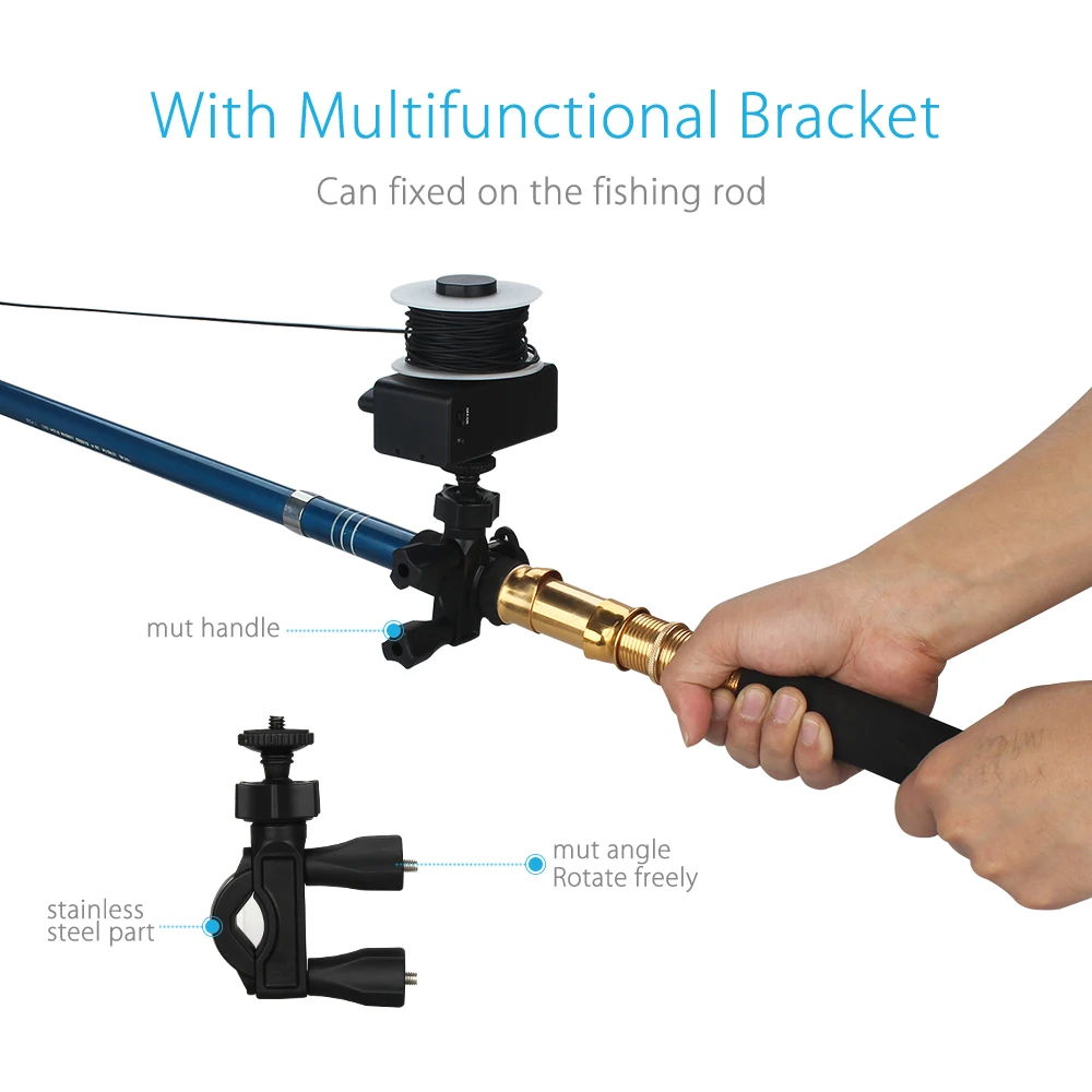 Умная подводная камера Kingfishe Wi Fi портативный визуальный рыболокатор смартфон