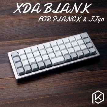 

XDA blank keycaps planck ace40 xt Keyset Blank Similar to DSA For MX Mechanical Keyboard Ergo Filco Leopold Cosair Noppoo Planck