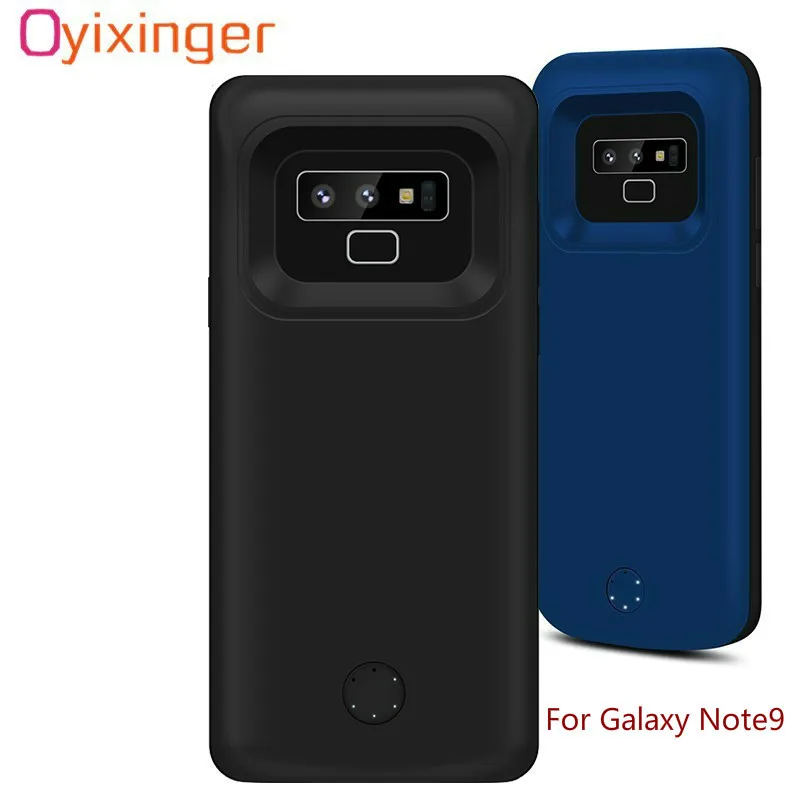 

OYIXINGER External Portable Power Bank Battery Case For Samsung Note 9 Charger Cases Real 5000mAh Battery 2A Smart Fast Charge