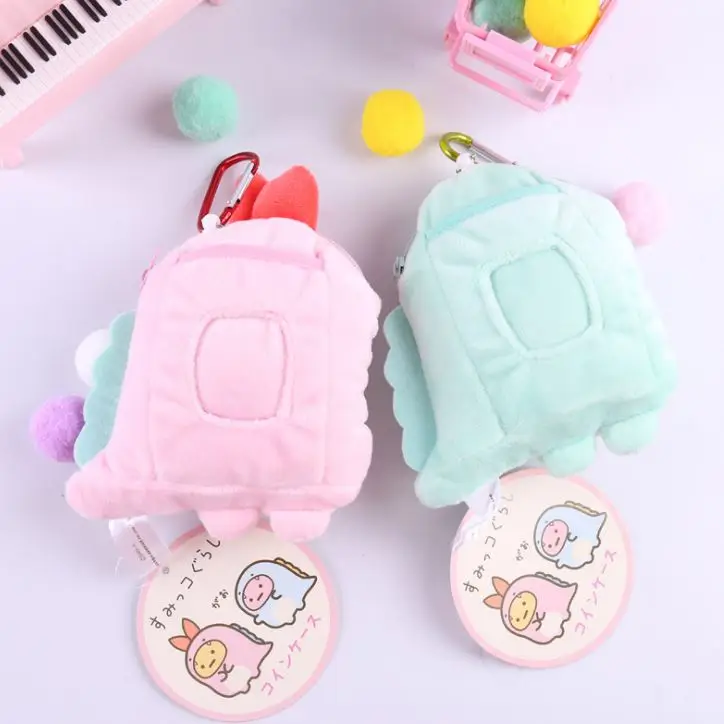 1 шт. милые Мультяшные сумочки Sumikko Gurashi Corner Bio Creature Dinosaur плюшевые для девочек