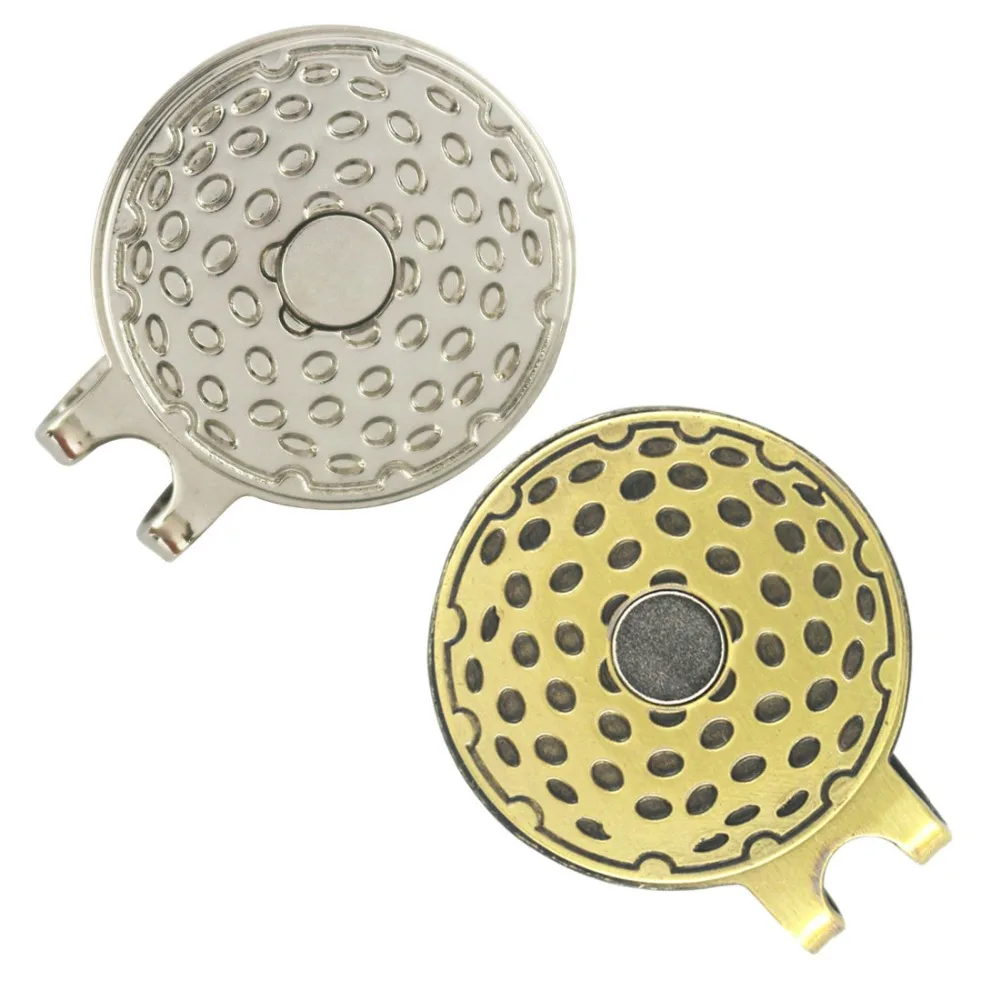 Strong golf Hat Clips or Cap Clips, Nickel Plating & Antique