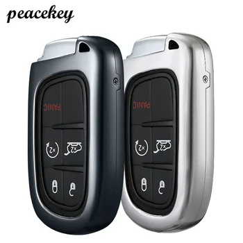 

Peacekey Car Key Covers Case For Jeep Journey Chrysler 300 Grand Cherokee Compass Patriot Dodge Shell Car-Styling