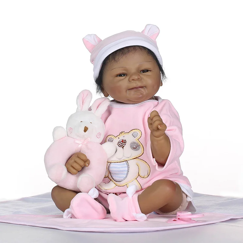 

Hot Selling 40CM Soft Vinyl Reborn Doll Lifelike Newborn Play Baby Dolls for Kids Playmate Christmas