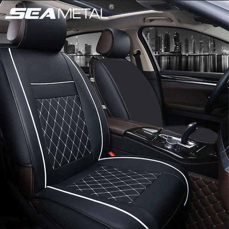 

Accessories Car Seat Cover Set Automobiles Seat Covers Cushion Leather Universal Auto Seats Cover Interior Car Mat Pad Protector