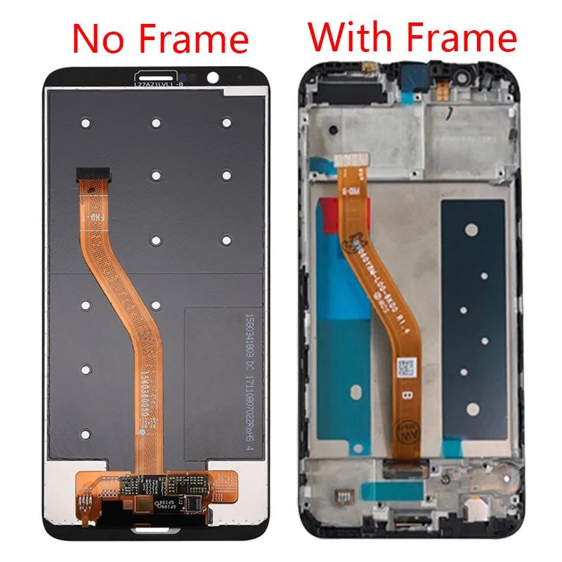 Najtaniej Wyświetlacz LCD do Huawei Honor V10 wyświetlacz oryginalny z Fingerpint ekran dotykowy zgromadzenie dla Honor widok 10 rama LCD BKL AL00 BKL AL20