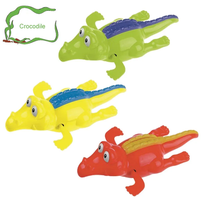 

Children's bathing toy Newborn babies swim/Bath toys clockwork Dabbling toy Fish Hippo Dolphin Sea turtle Crocodile Hippocampus