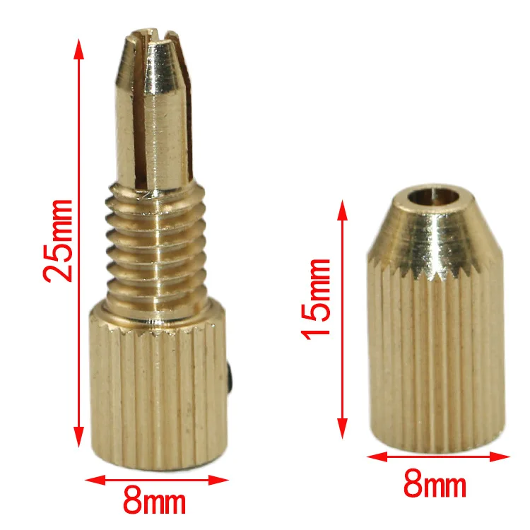 2,0 мм латунь вал электродвигателя зажим приспособление патрон мини маленький для 0,8 мм-1,5 мм дрель микроразборка зажим приспособление