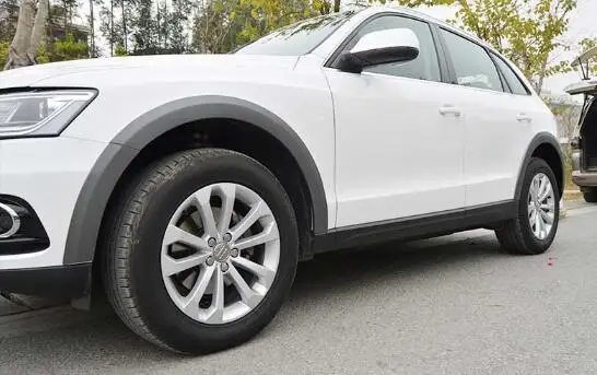 8,5 см Широкий автомобильный крыло вспышки колеса арки брови украшения полосы Защитная крышка подходит для Audi Q5 2010