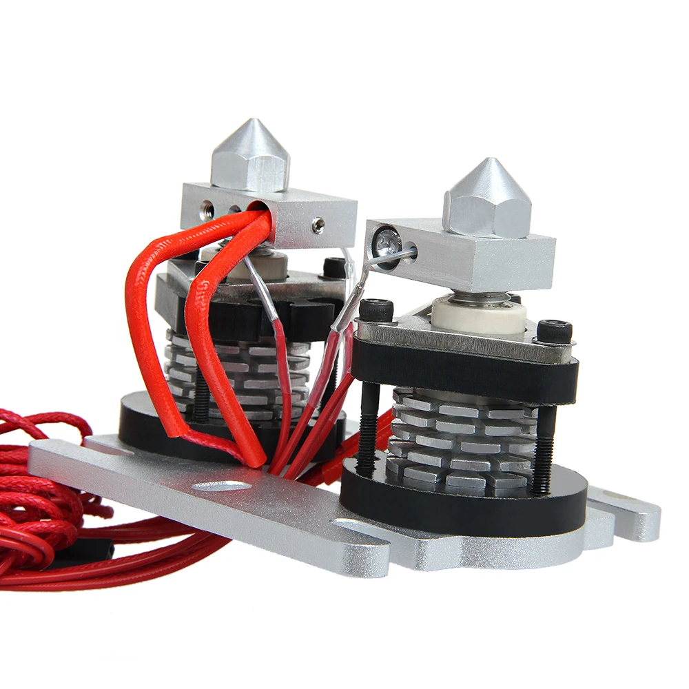 Двухголовочный экструдер Geeetech 0 3 мм 1 75 сопло MakerBot Dualstrusion репликатор горячего