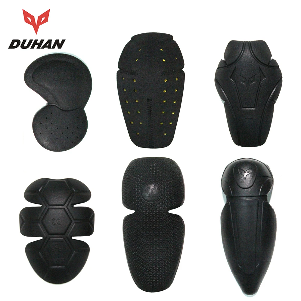 

DUHAN Motorcycle Protective Kneepads Racing CE Protector Joelheira Motocross Shoulders Elbows Back Gear Back Moto Protector