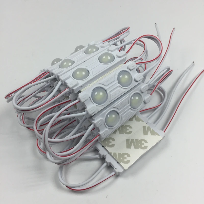 1000 шт./лот супер яркий 5730 СВЕТОДИОДНЫЙ модуль 12 V 1,2 W инжекционного метода литья модуль прозрачные линзы водонепроницаемый IP67