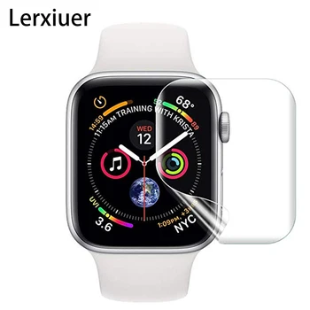

Screen Protector hydrogel Film For Apple Watch series 5 4 accessories iwatch 44mm 40mm 9D watch Anti-Scratch Protective full
