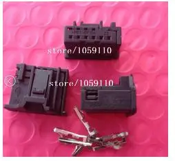 

5PCS 6 holes piece Automotive Connectors AMP connectors black with terminal 1-969490