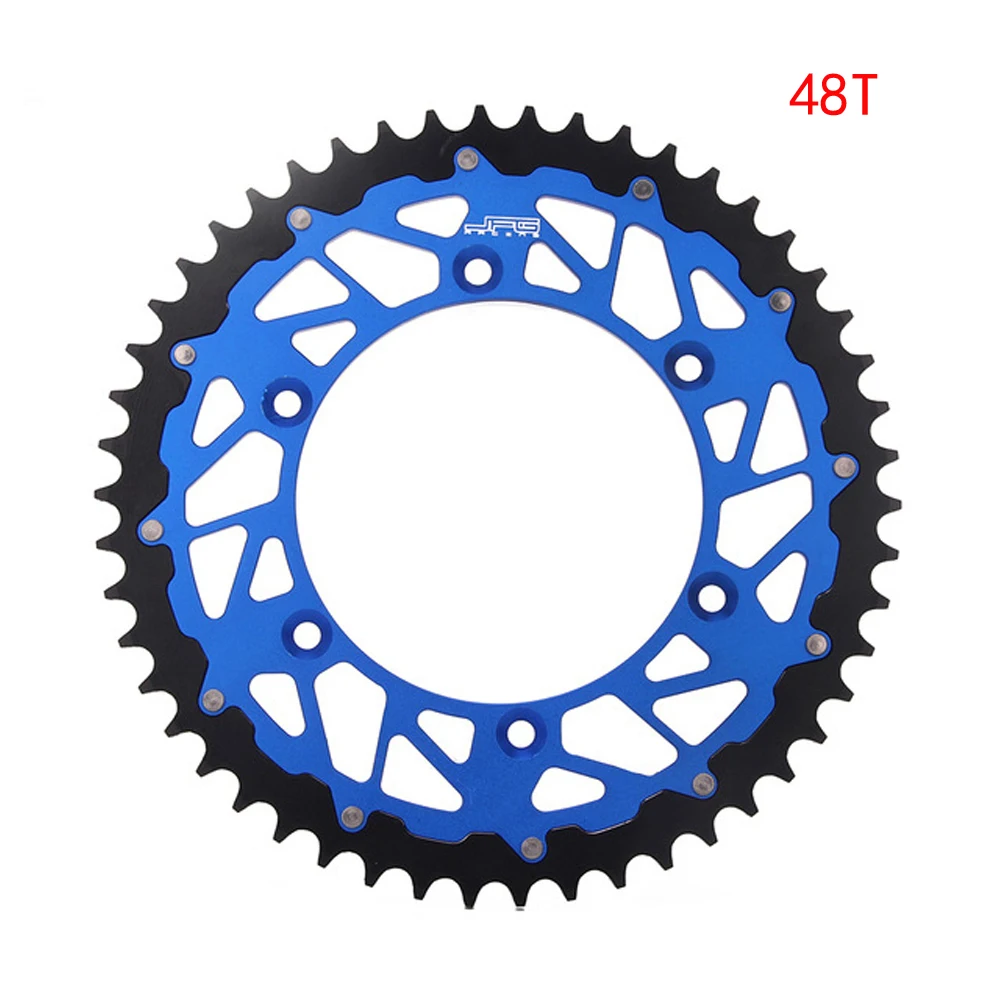 42 т 45 т 48 50 т 52 сзади звездочки для KTM SX EXC SX XC XCW SX EXC XCF SMR SXF XCFW 125 150 200 250 300 350 450 525 530 660 690 - Цвет: 48T Blue