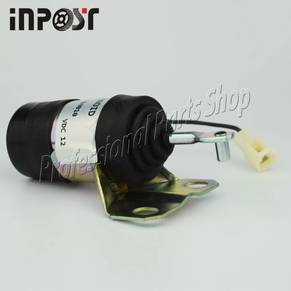 New Stop Solenoid For Kubota B1550 B1750 B20 B2150 B9200 12V