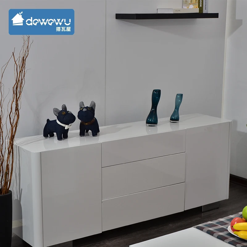 Toma especial pintura blanca moderna minimalista ikea aparador almacenamiento tazón 1 6.jpg