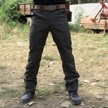Новинка, мужские тактические штаны из хлопка для военных игр, камуфляжные брюки-карго, повседневные штаны, армейские военные рабочие брюки для активных мужчин
