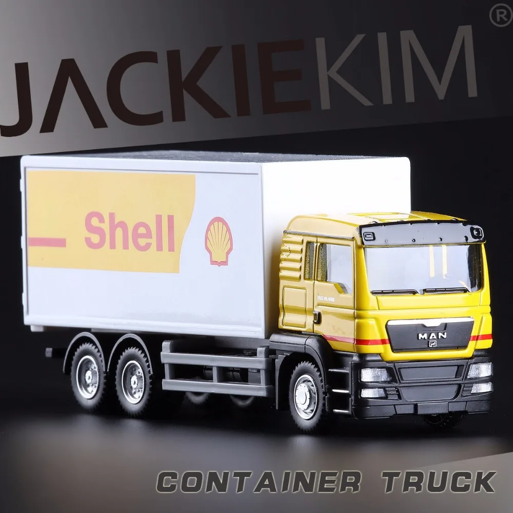 

High Simulation Exquisite Collection RMZ City Car Styling Container Truck Model 1:64 Alloy Truck Model Fast Fruious Baby Toys