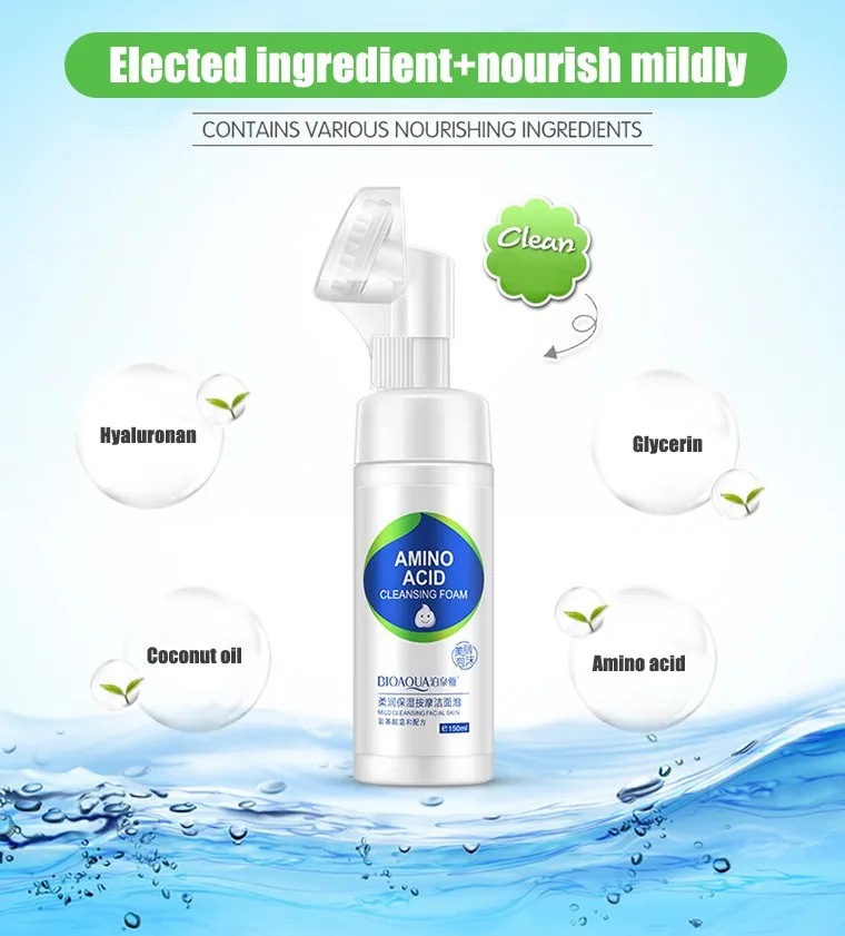 “ Lavar o Rosto Acne Escova Whitening Esfoliante Massagem