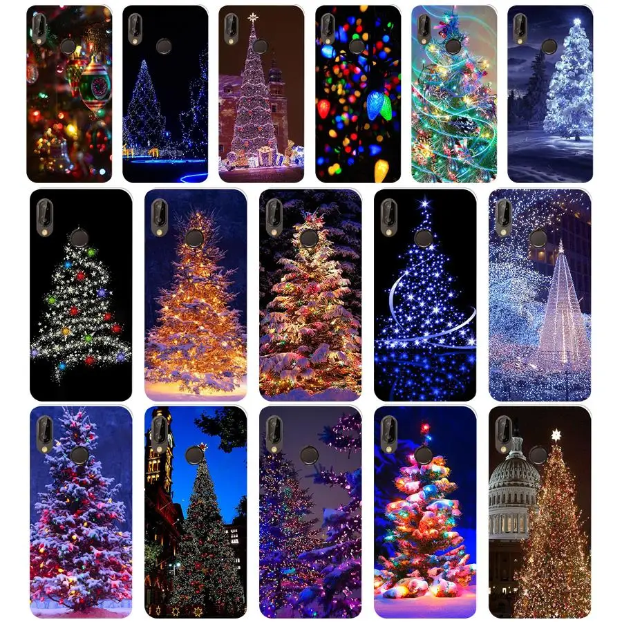 148WE the Christmas treeSoft силиконовый чехол из ТПУ для Honor 10 huawei p 20 30 lite y5 2018 p30 Pro mate