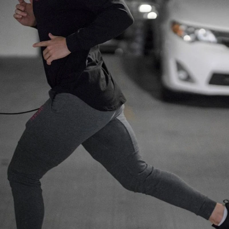 Casual cotton Mens Fitness Jogger Pants sportswear (14)