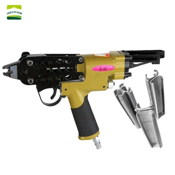 

Iron chicken cage binding C gun Type C gun SC7E/SC7C/SC760B/SC77XE clasp ring yellow Type C nail gun bird cage gun Mesh binding