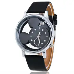 Модные компактные дизайнерские часы Роскошные повседневные стальные деловые имитирующие механические часы кварцевые механические часы