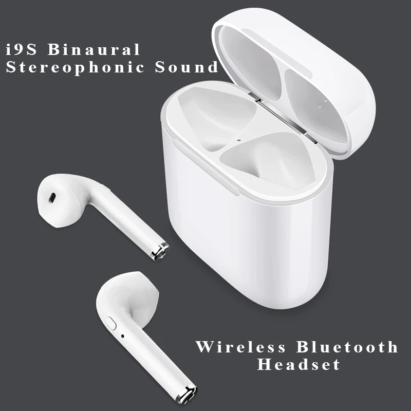 

i9S tws Twins Earbuds Mini Wireless Bluetooth Earphones Air Pod Headsets Stereo Earbuds Wireless For Xiaomi IPhone Android