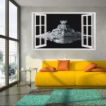Estrella nave espacial guerra wallpaper pegatinas de pared, 3d Película Estrella nave espacial guerra pósteres wall sticker Home Decor wallpaper Extraíble