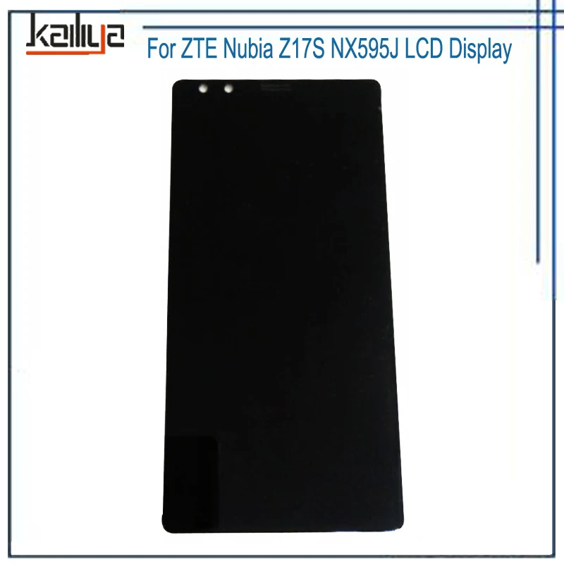 

For ZTE Nubia Z17S NX595J LCD Display+5.73'' Touch Screen Digitizer Senor Mobile Phone Assembly Repair Parts Glass Lens Black