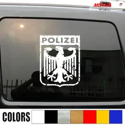 Пособия по немецкому языку y Polizei герб Орел наклейка стикеры автомобиля винил Deutschland c