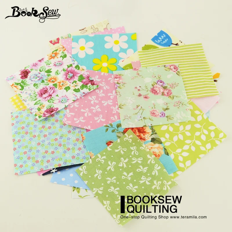 Cotton Fabrics Twill Charm Packs Patchwork Fabrics Quilting Stash No Repeat Design 30 Pieces/Lot