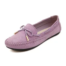 Hot sale! 2016 New Fashion Spring Women Flats Shoes Ladies Bow Square Toe Slip-On Flat Women’s Shoes