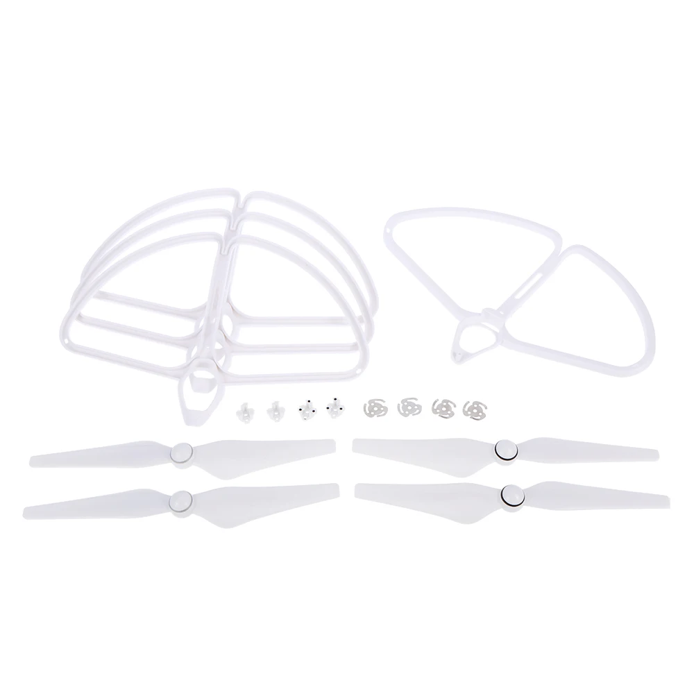 2 Pairs CW/CCW Propeller And 4Pcs Propeller Guard Ring Combo Set For DJI Phantom 4 Camera Drone High Quality RC Quadcopter Parts 2 Pairs CW/CCW Propeller And 4Pcs Propeller Guard Ring Combo Set For DJI Phantom 4 Camera Drone High Quality RC Quadcopter Parts