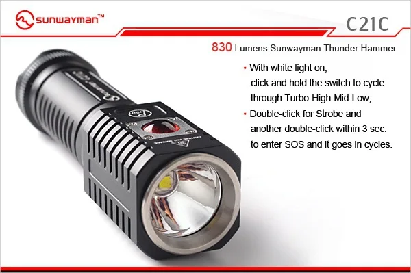 sunwayman C21C 5