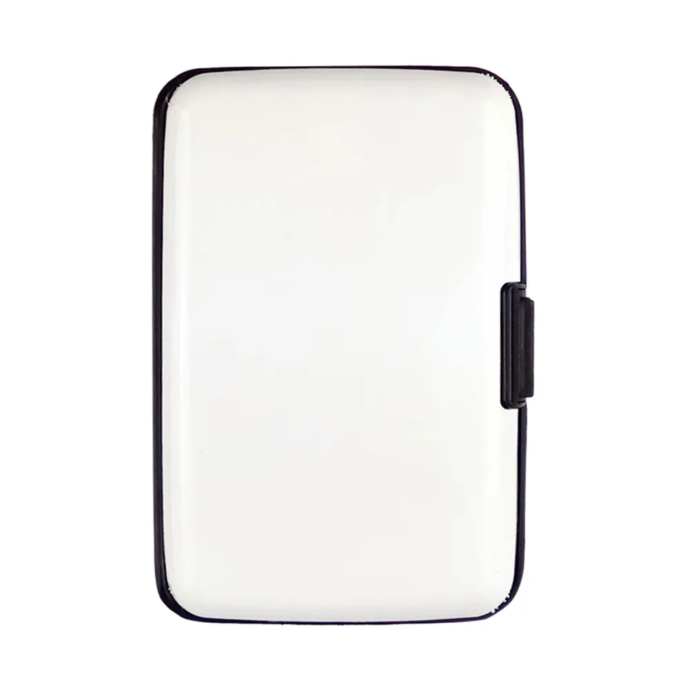 MOLAVE бумажники и держатели пластиковый мужской кошелек мужской водонепроницаемый Бизнес ID солидный кошелек для кредитных карт пластиковый Карманный чехол 9410 - Цвет: White