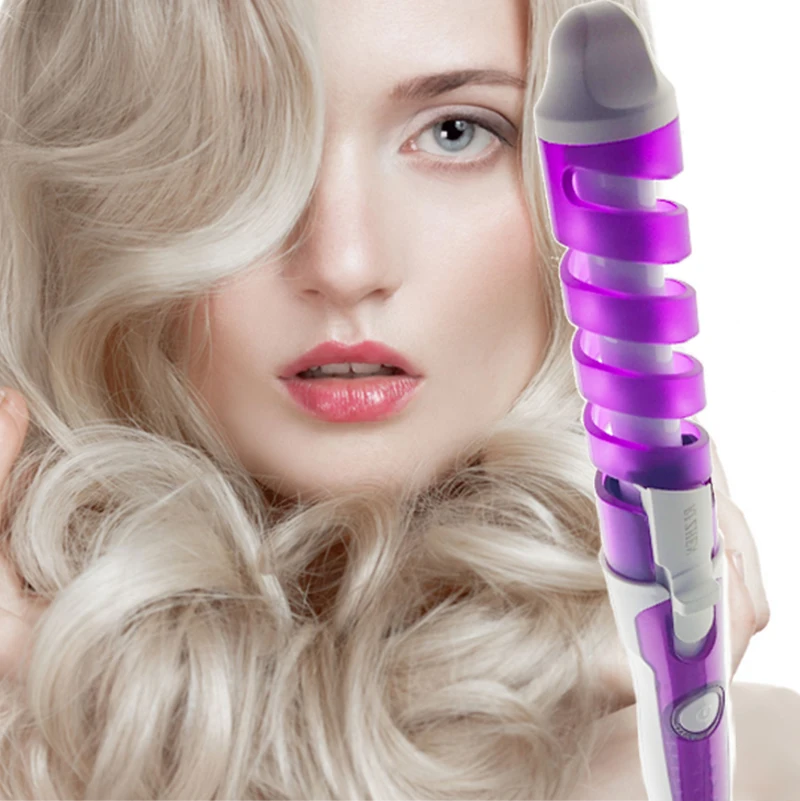 HOT! Magic Pro Perfect Hair Curlers Electric Curl Ceramic Spiral Hair