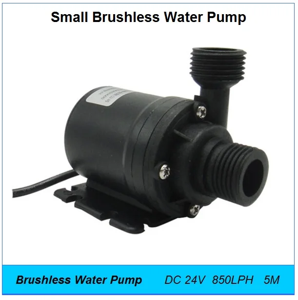 Фото DC 12V 24V маленький Электрический водяной насос скорость потока 800LPH подъем воды 5M DC 12V 24V маленький Электрический водяной насос скорость потока 800LPH подъем воды 5M