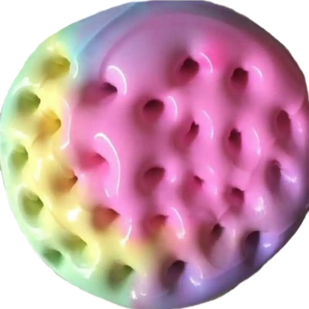 

Colorful Rainbow Cotton Fairy Cloud Slime Fluffy Icecream Mud Stress Relief Kids DIY Toy