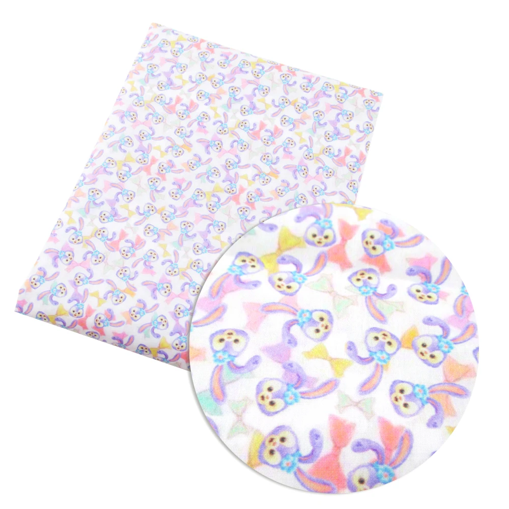 

David accessorie 50*145cm cartoon Polyester cotton fabric for Tissue Kids Bedding home textile for Sewing,56917
