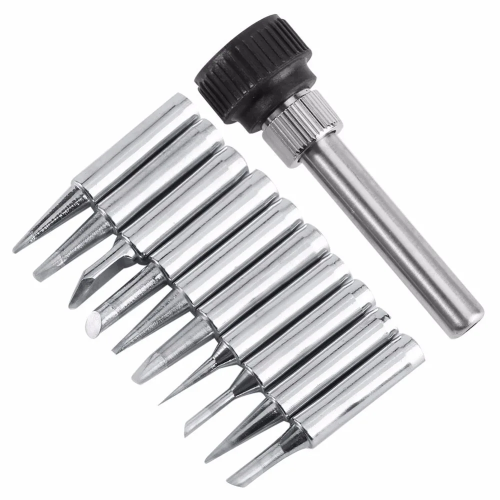 Baitaihem 11pcs Solder Soldering Iron Tip for Hakko Station 900M 933 907 936