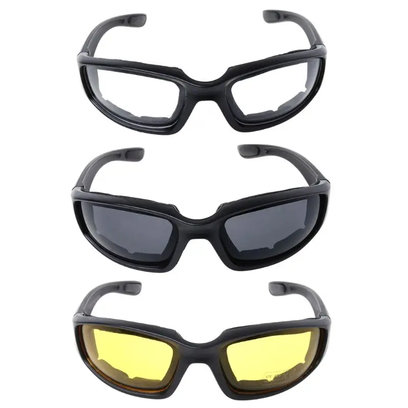 

Glasses Tactical Outdoor Sports Cycling Hunting Protector Eyes HD Foam Pads Fashion Bicycle Driving Protection Eyewear 10166